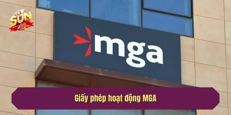 Giấy phép hoạt động MGA