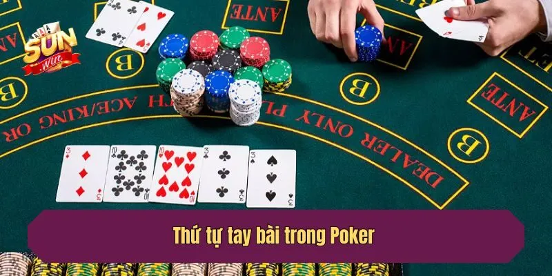 Thứ tự tay bài trong Poker 